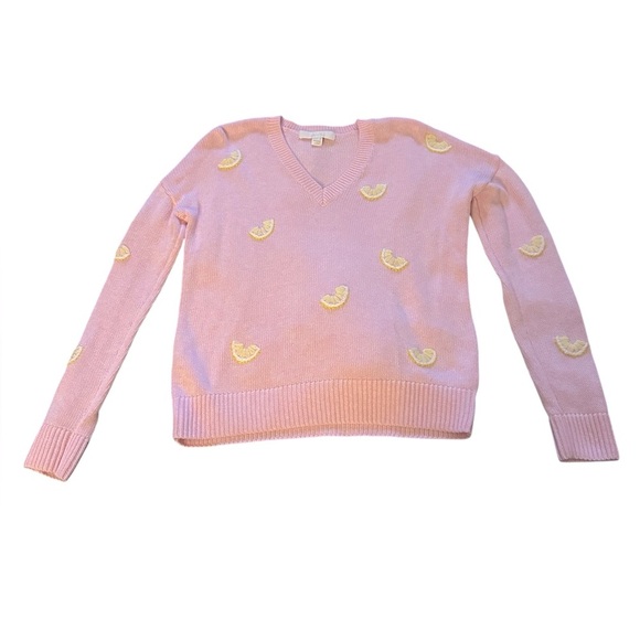 Lilly Pulitzer Tensley Pink Muse
Fresh Squeezed Lemon Embroidery Size Small - Picture 2 of 9